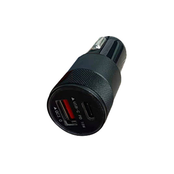 Dual port USB-C/USB-A  car charger - 2 Connect