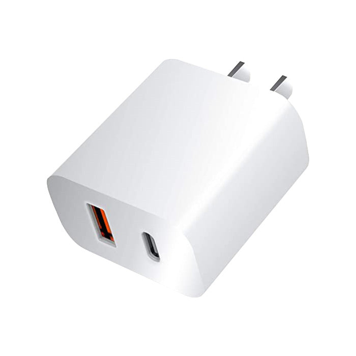 Dual port USB-C/USB-A  wall charger - 2 Connect