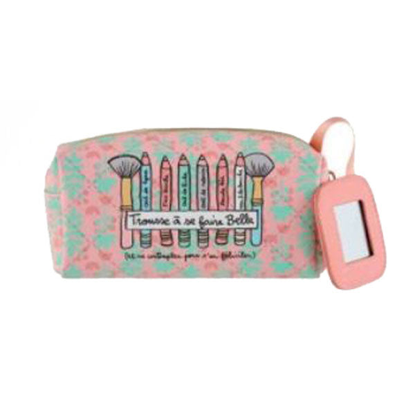 Beauté toiletry kit with mirror 