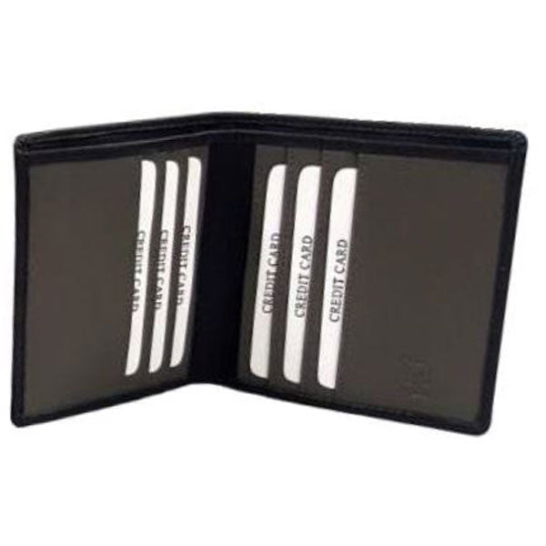 Bifold RFID leather wallet