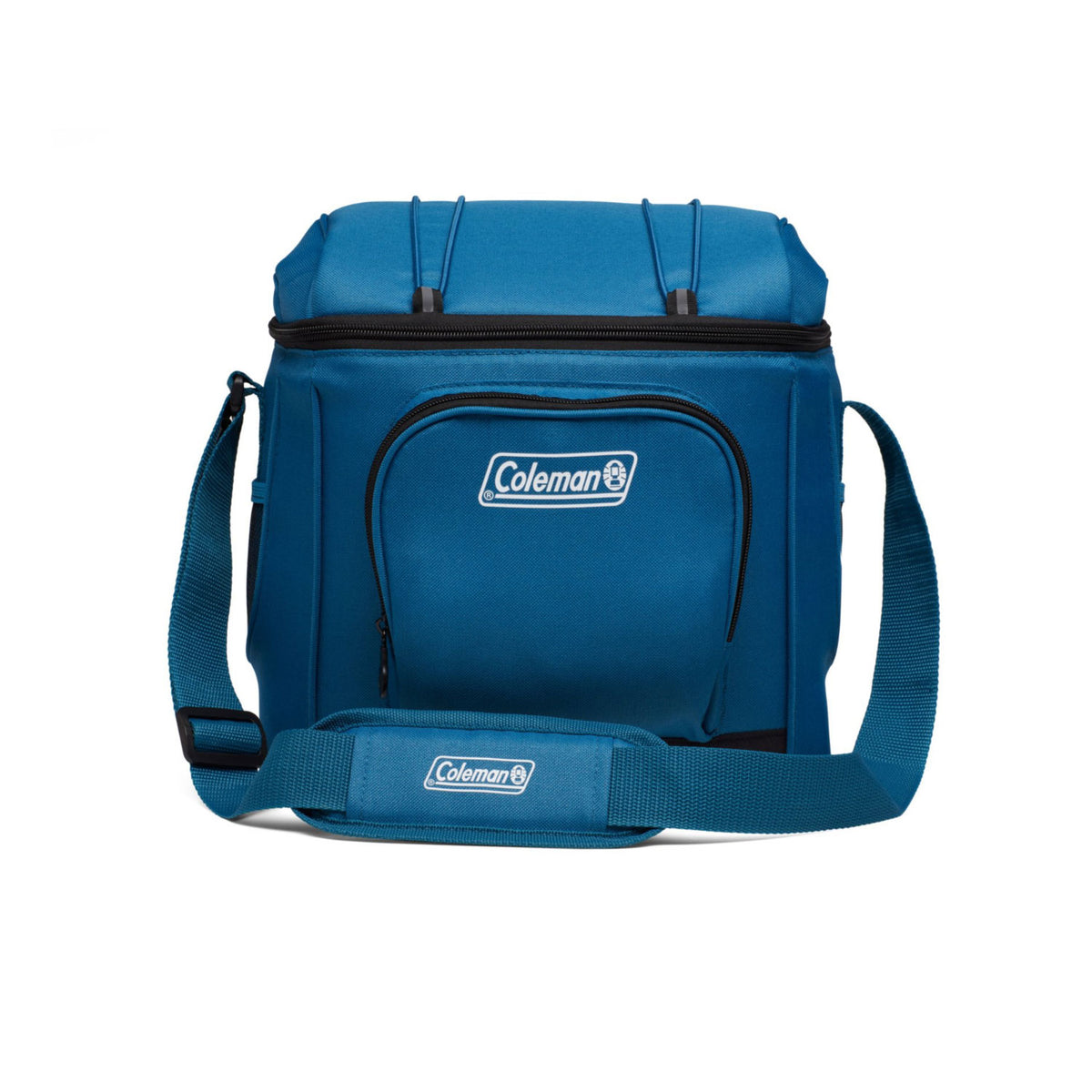 Sac Isotherme Vintage Coleman 6Quart – Glacière Souple Marron Et Bleu Pour 10 Canettes