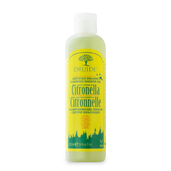 Shampoing gel douche citronnelle 250ml EcoTrail