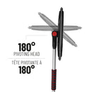 Balai à neige tête pivot