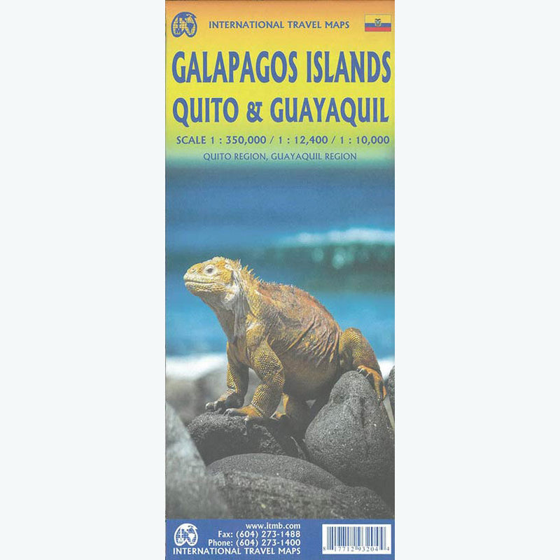 Carte Îles Galapagos
