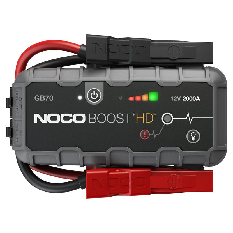 NOCO Boost Plus GB40 1000A 12V Booster Batterie Voiture Lithium UltraSafe,  Chargeur Batterie Portable USB et Câbles de Démarrage pour Moteurs à