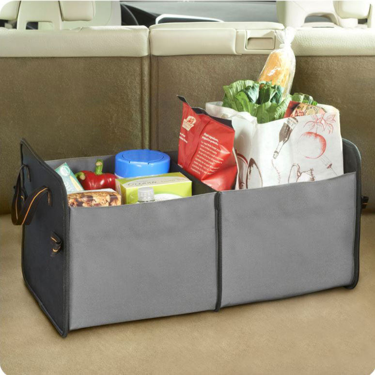 Car tote 2 sections