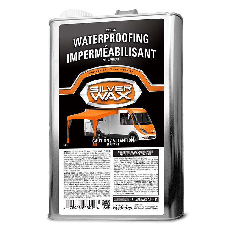 RV Awning waterproofing 4L Silverwax - Online Exclusive