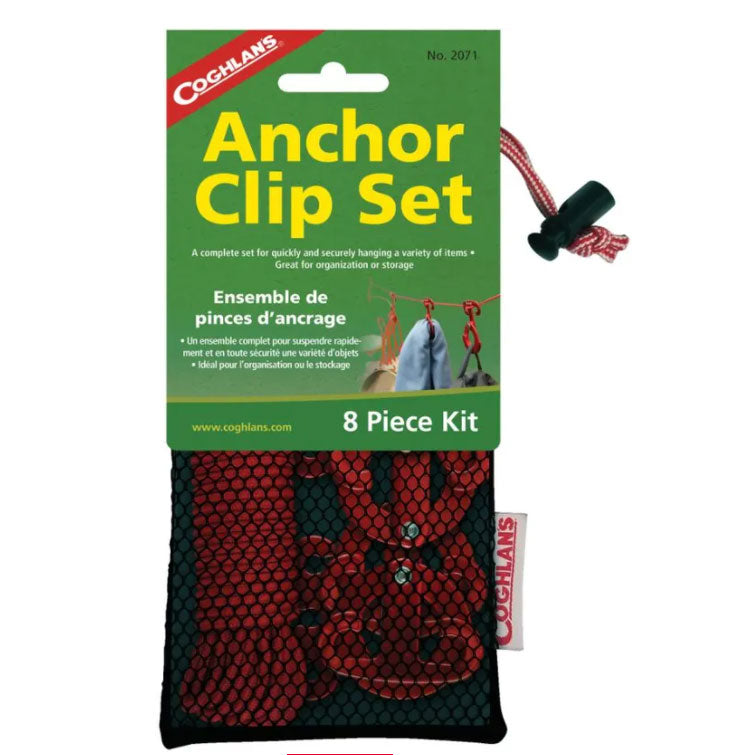 Anchor clip set