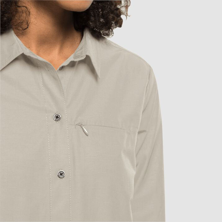 Chemise manches longues pour femme Lakeside Roll Up