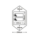 Tente pour 2 personnes Mantis 2 de Hotcore - Exclusif en ligne
