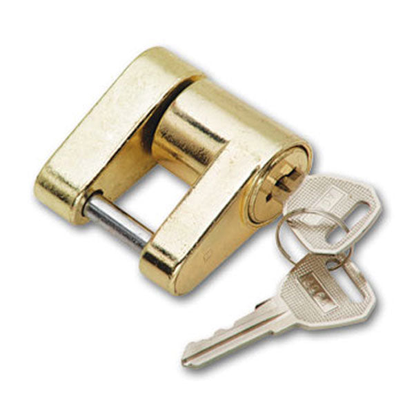 Trailer coupler lock