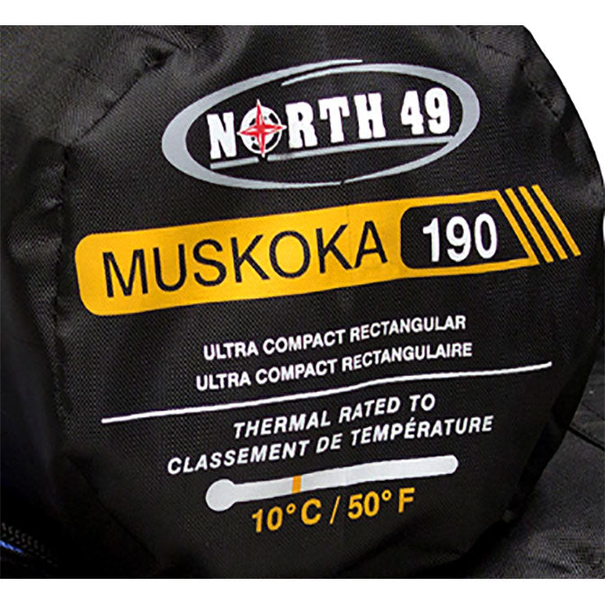 Muskoka ultra-compact sleeping bag 190g 