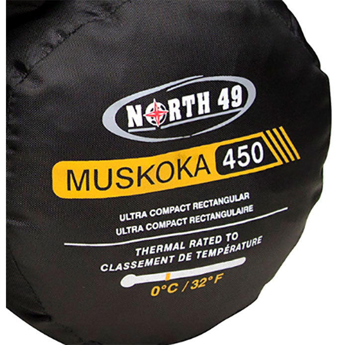 Muskoka ultra-compact sleeping bag 450g