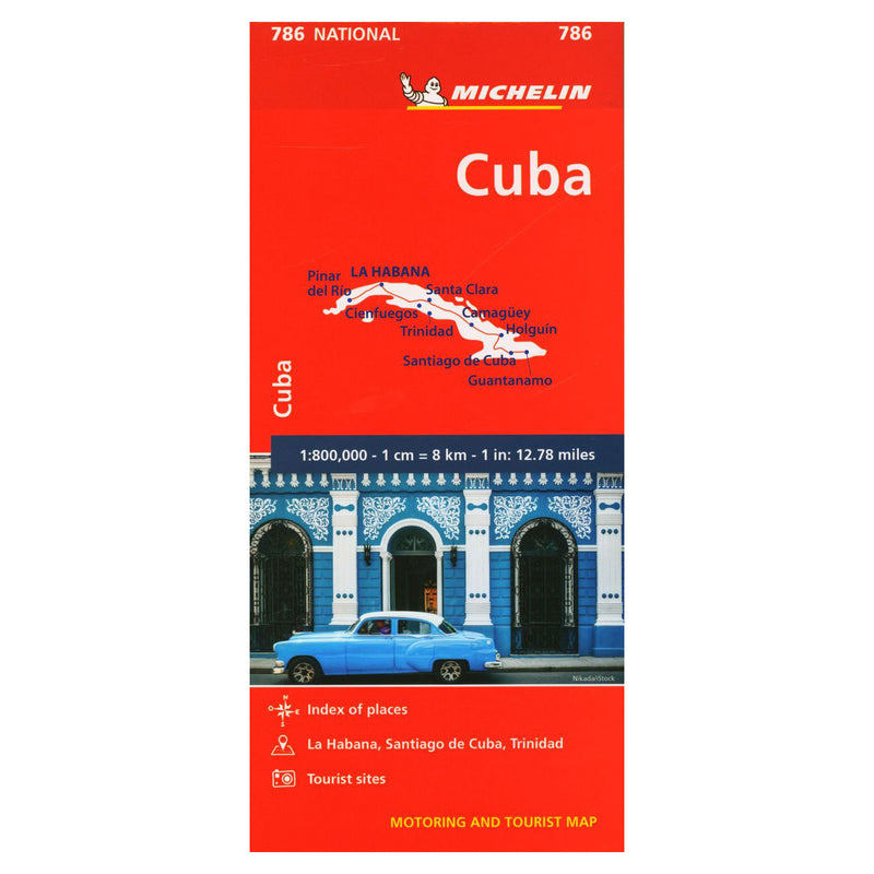 Carte de Cuba Michelin