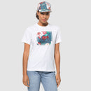 Chandail à manches courtes pour femme Flower Logo TW Jack Wolfskin