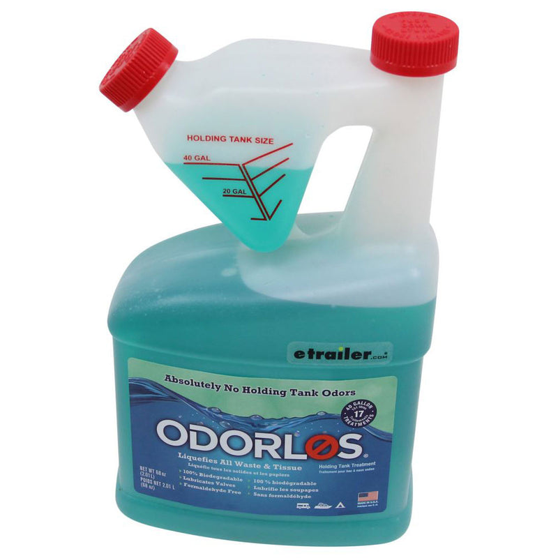 Odorlos holding tank treatment