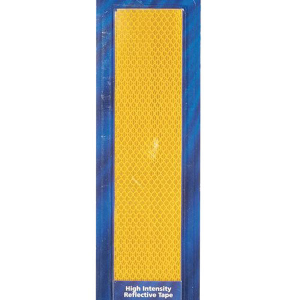 Yellow reflective safety tapes