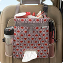 Puff'nStuff Sahara trash and tissue car seat organizer