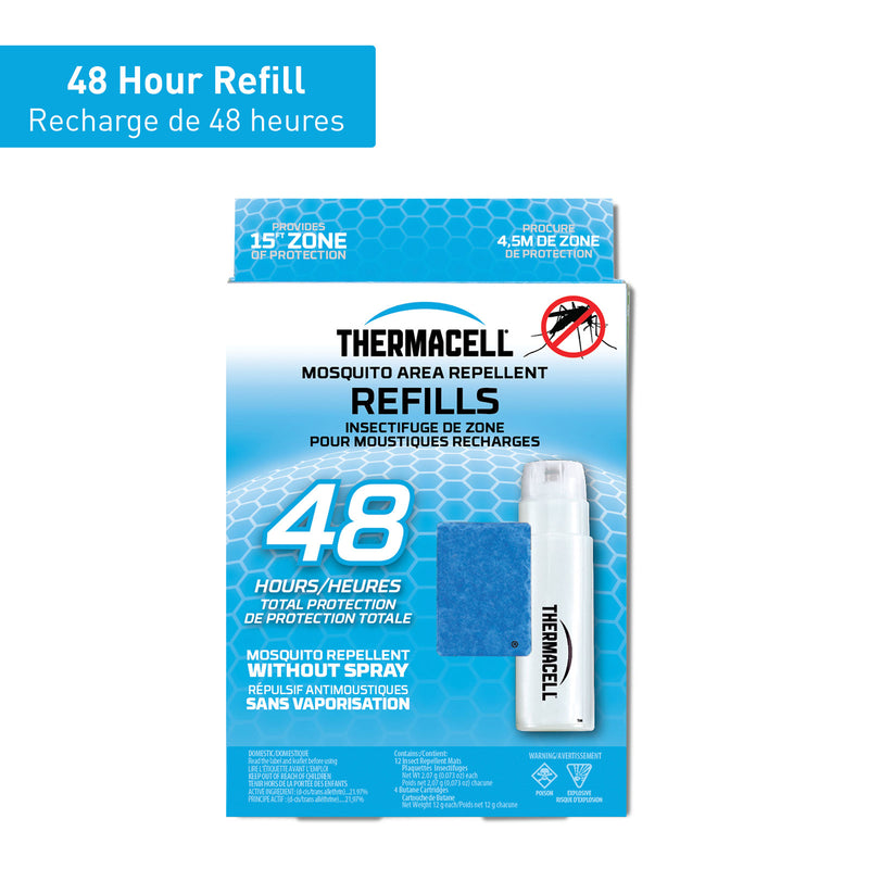 Thermacell 48h cartridge and refill pads