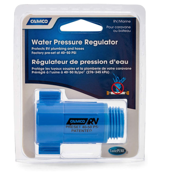 Water pressure regulator ABS plastic Camco - Online exclusive