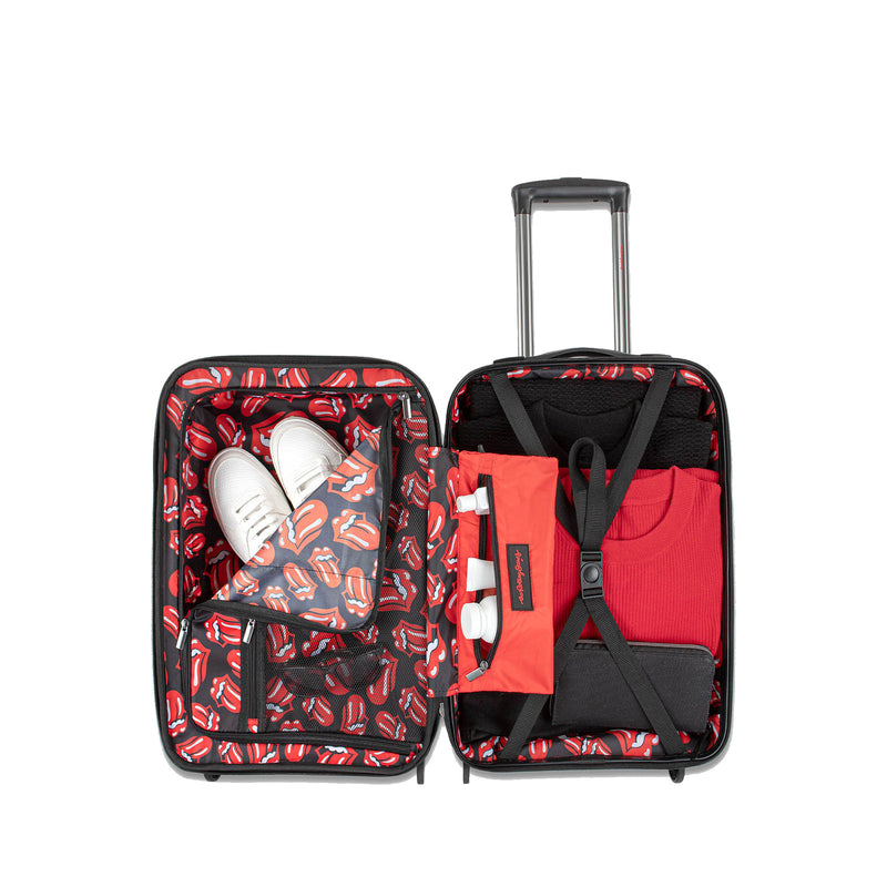 Rolling Stones carry-on luggage