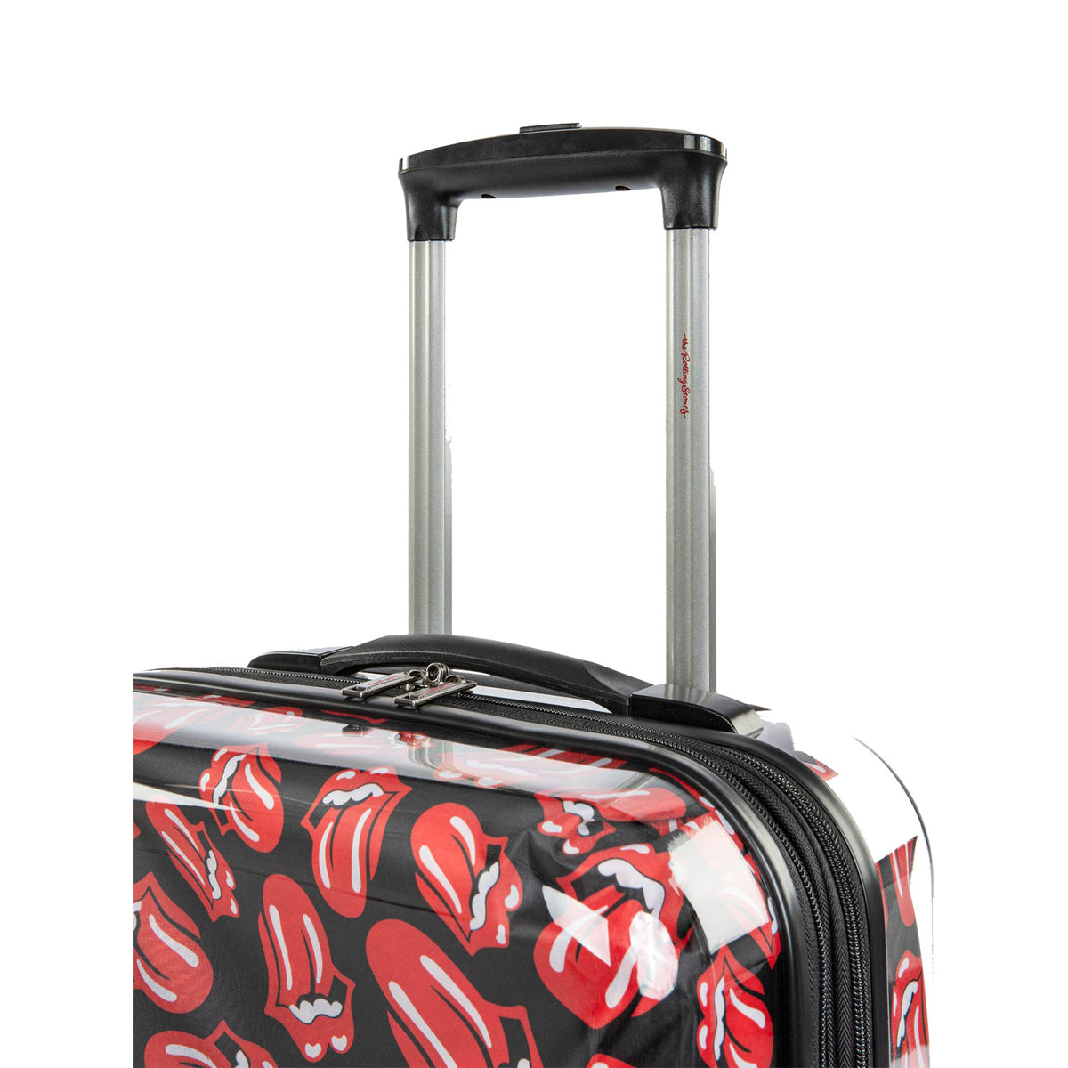 Rolling Stones carry-on luggage