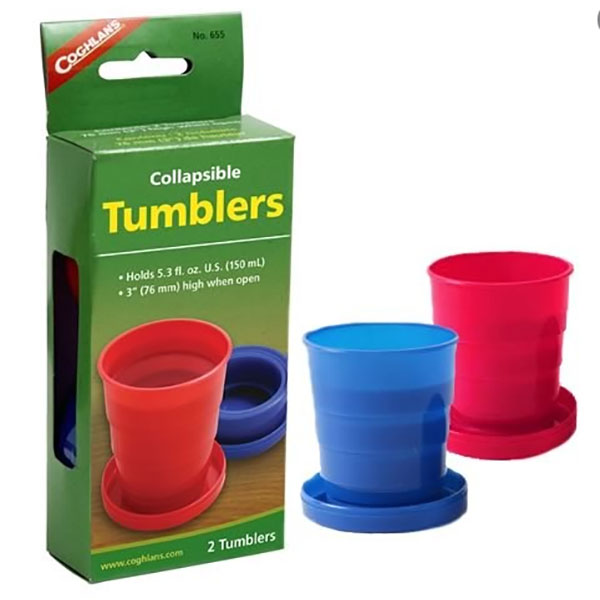 Collapsible tumblers