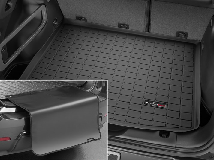 Tapis de coffre avec protecteur de pare-chocs Cargo/Trunk Liner WeatherTech - Ford Mustang Mach-E 2021 - 2022