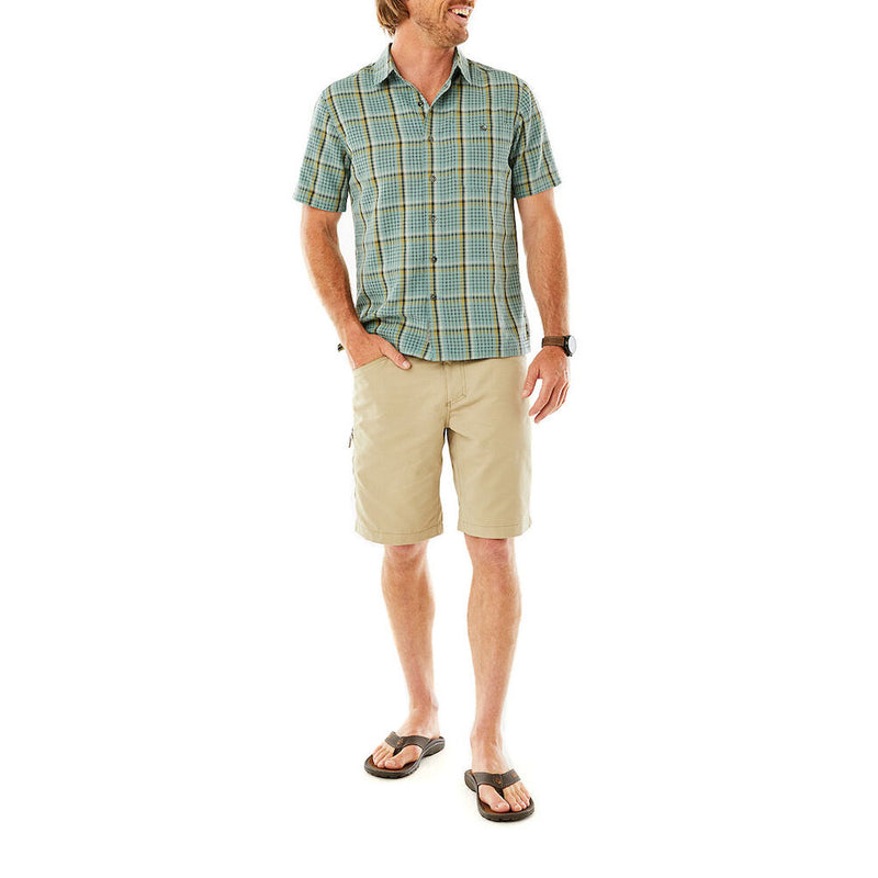 Men's short sleeve shirt Mojave Dobby Plaid