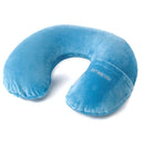 Inflatable travel neck pillow