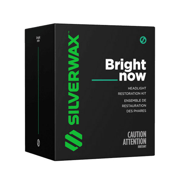 Ensemble pour restauration des phares Bright Now Silverwax - Exclusif en ligne