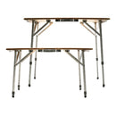 Table de bambou pliante ajustable Camco - Exclusif en ligne