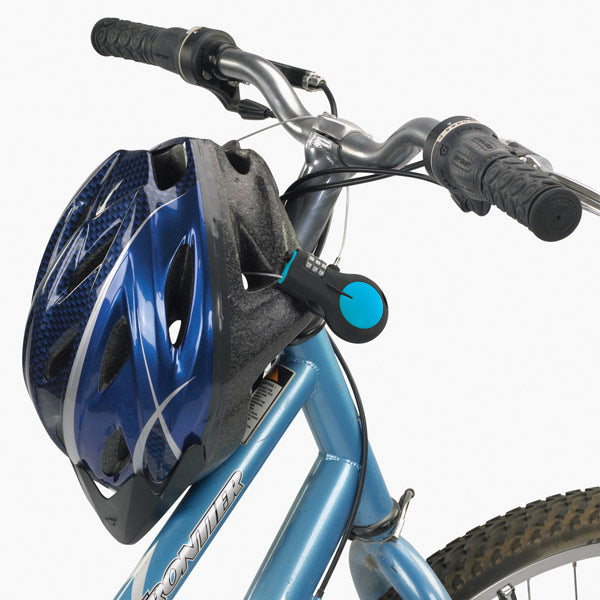 Cadenas Enrouleur À Combinaison Rétractable 39in Câble Bagage Vélo Bleu  (noir)