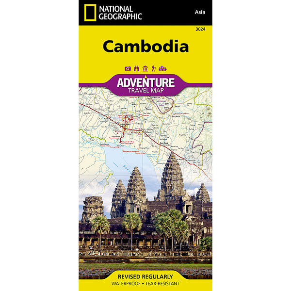 Cambodia Adventure Map