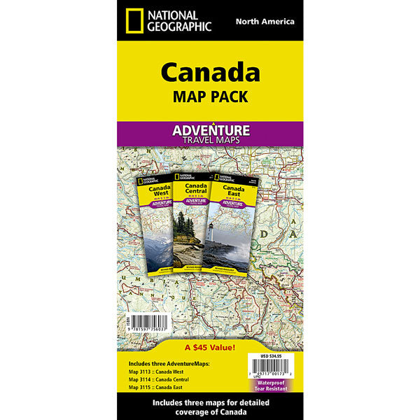 Cartes Canada Pack Adventure