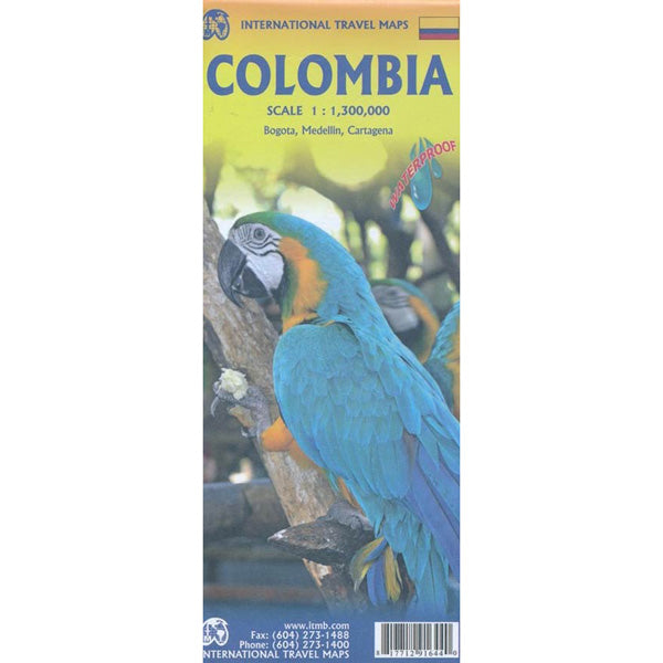 Carte de la Colombie
