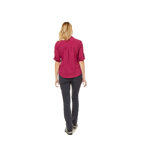 Chemise à manches 3/4 pour femme Expedition Chill Stretch