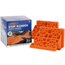  Kit of 2 RV interlocking wheels  Stop 'N Chock Lynx Levelers  - Online exclusive