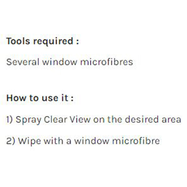 Clear View Glass Cleaner Silverwax - Online exclusive