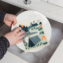 Serviettes éponge écologiques 8X6.5" de Danica