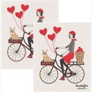 Serviettes éponge écologiques 8X6.5" de Danica