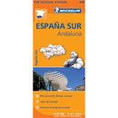 Carte du sud de l'Espagne et de l'Andalousie