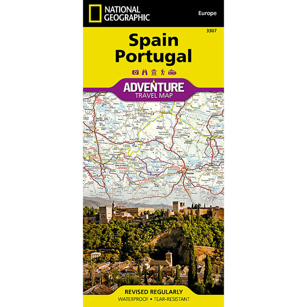 Carte Espagne Portugal Adventure
