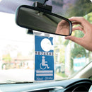 Étui pour affichette de stationnement