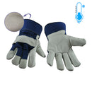 Gants de travail pour l'hiver en cuir de vache - Exclusif en ligne