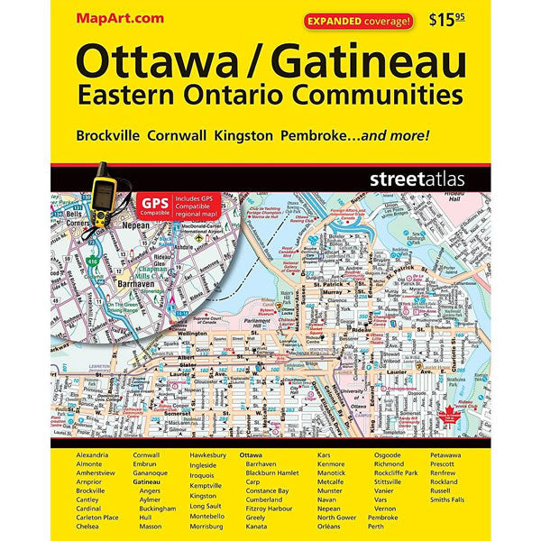 Atlas of Ottawa / Gatineau and surrounding area