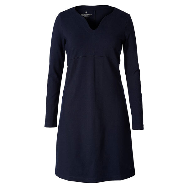 Geneva Ponte Long Sleeve Dress