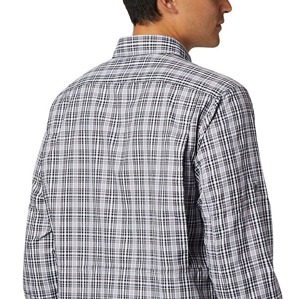 Men's Silver Ridge long sleeve plaid shirt 