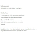 Dégraissant à action rapide Grease off Silverwax  - Exclusif en ligne