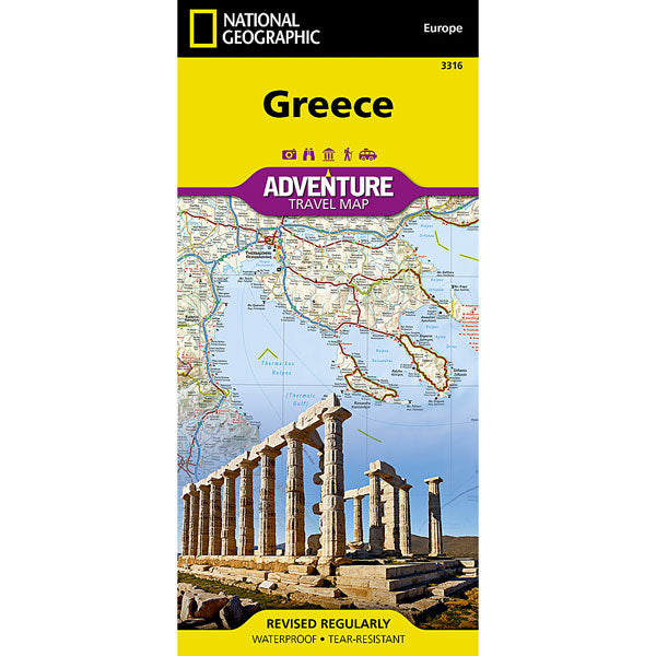 Carte Grèce Adventure
